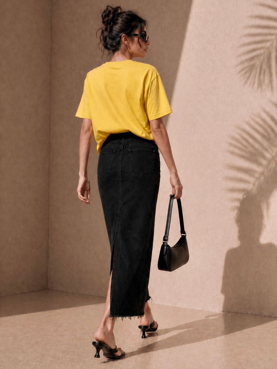 Women Oversized Tshirts - Yellow