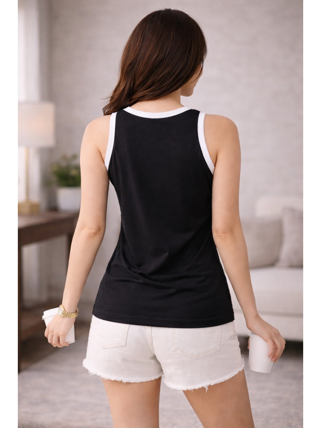 Cut N Sew Tank Top for Women