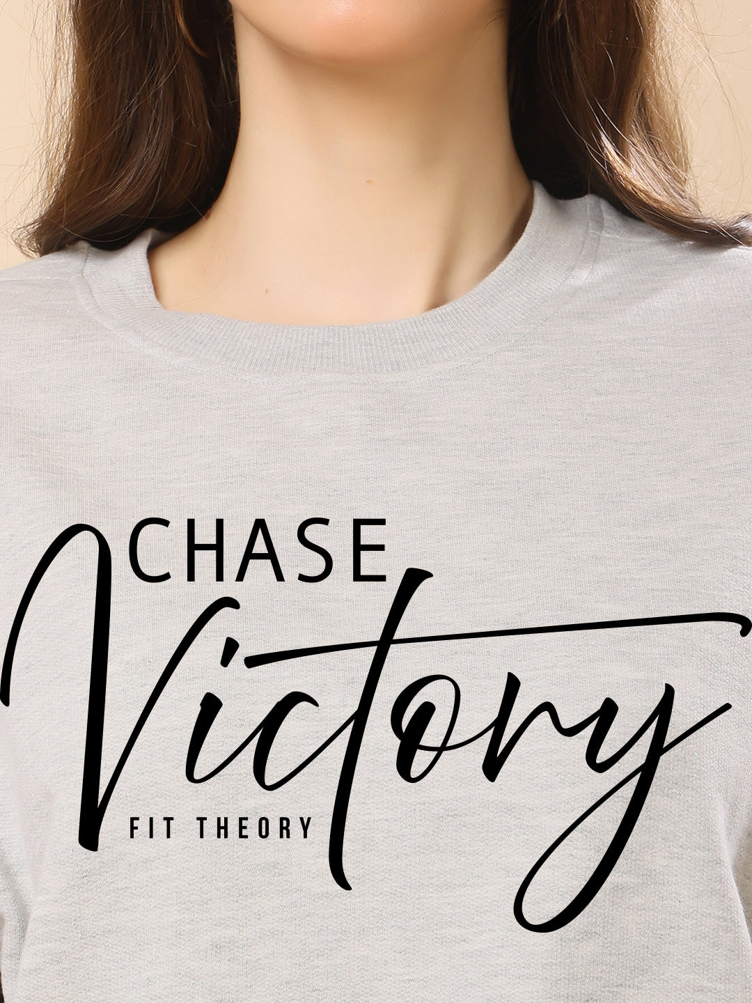 Women Relaxed Fit Sweatshirt-Chase Victory