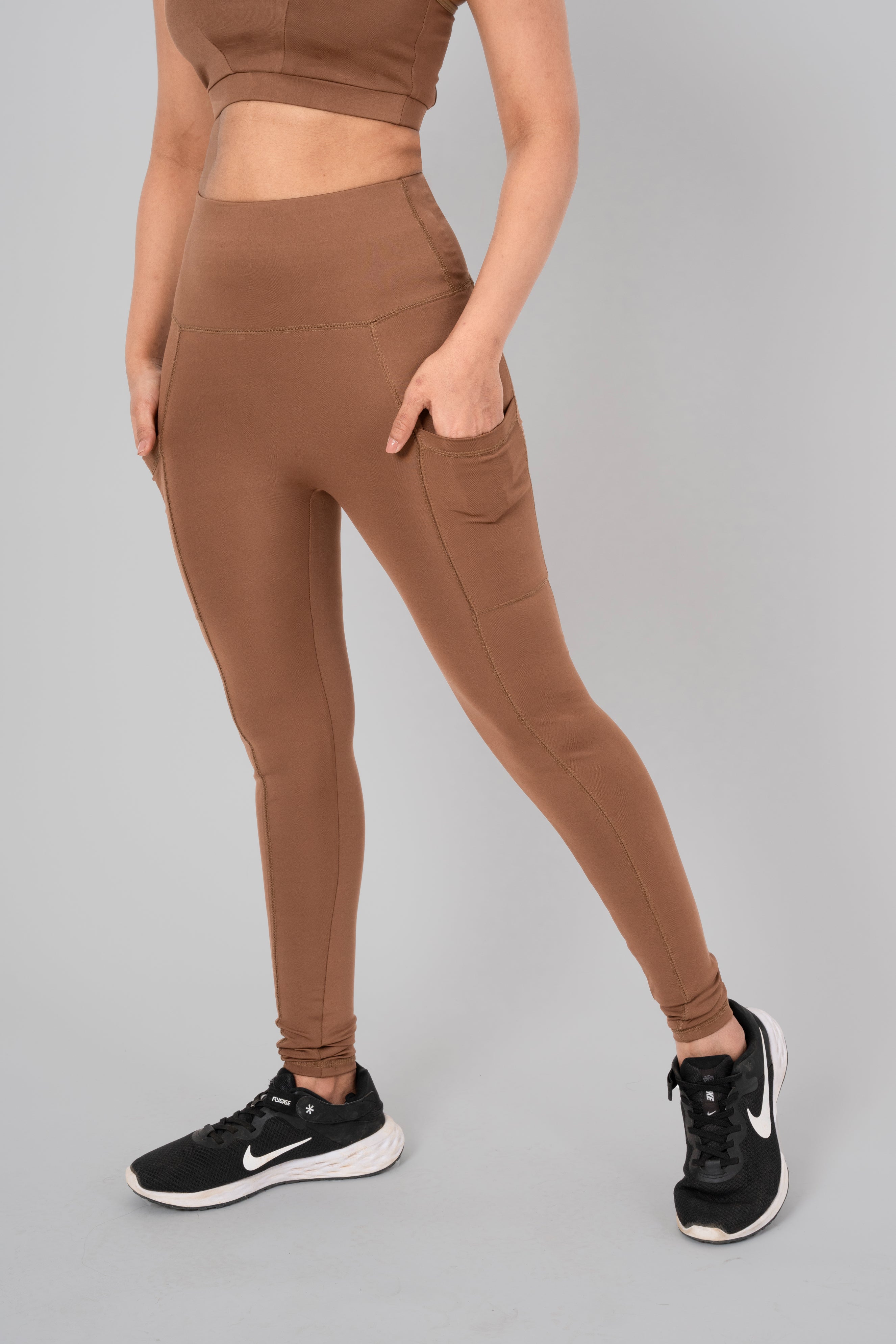 Anywhere Leggings - Cocoa