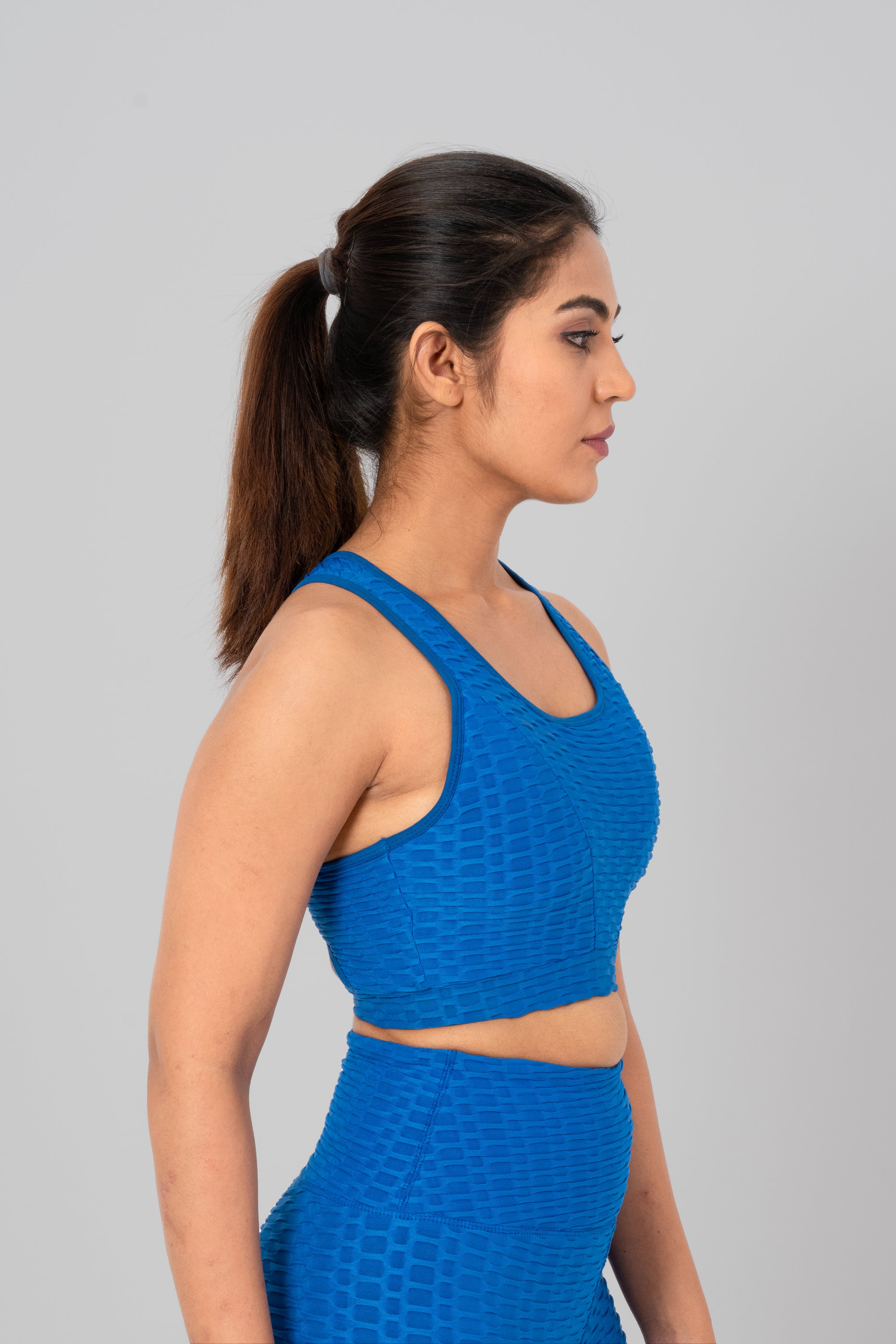 Sunday Sports Bra - Teal Blue