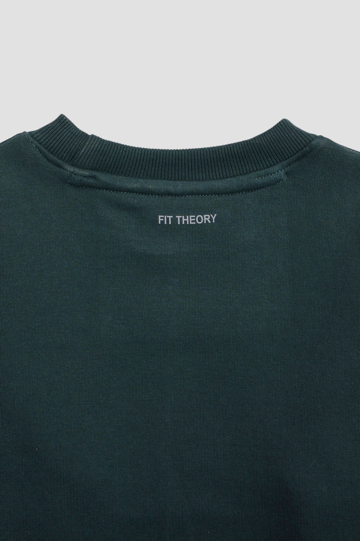 Boys Relaxed Fit Sweatshirt-Bottle Green