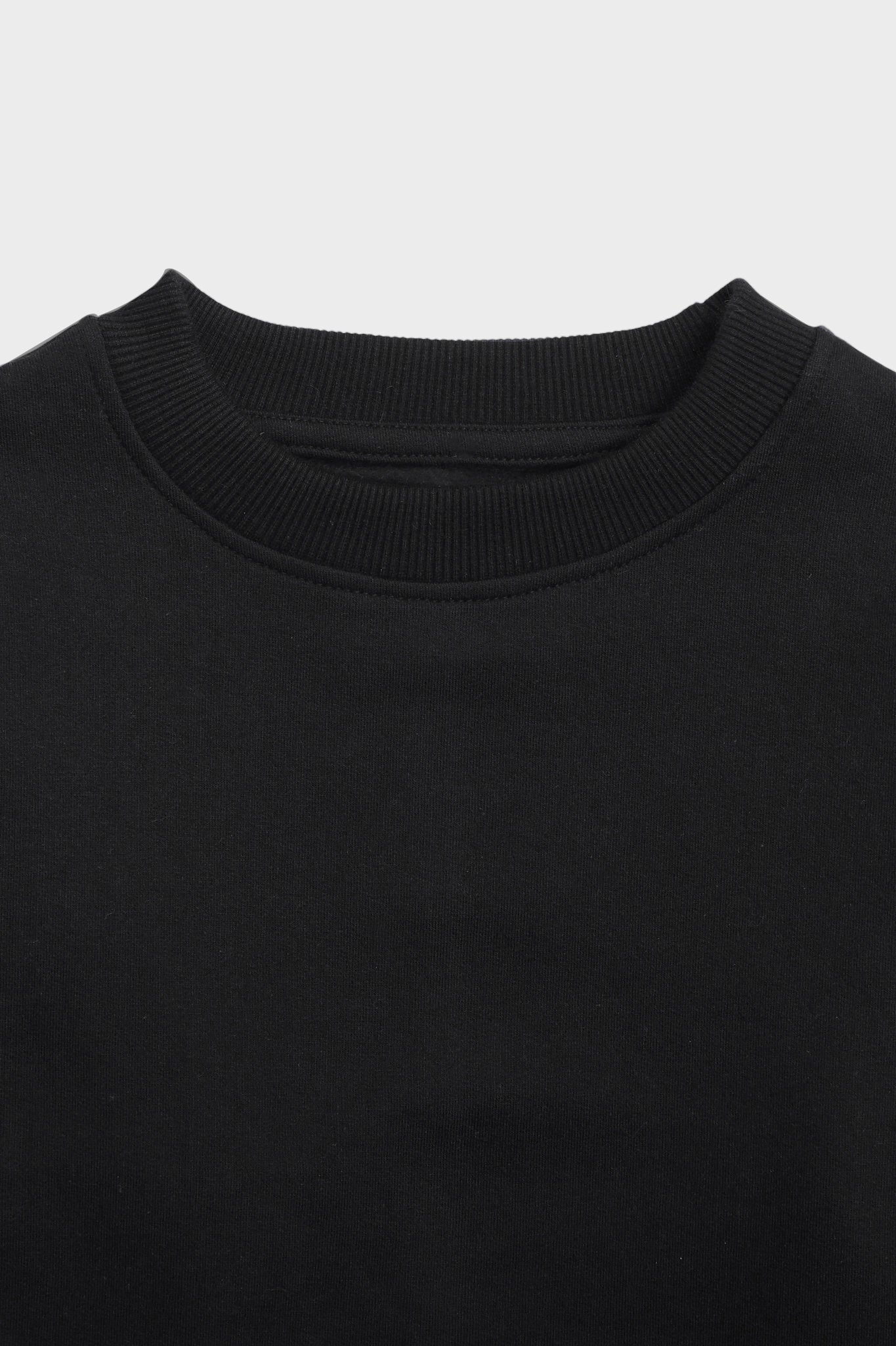 Boys Relaxed Fit Sweatshirt-Black
