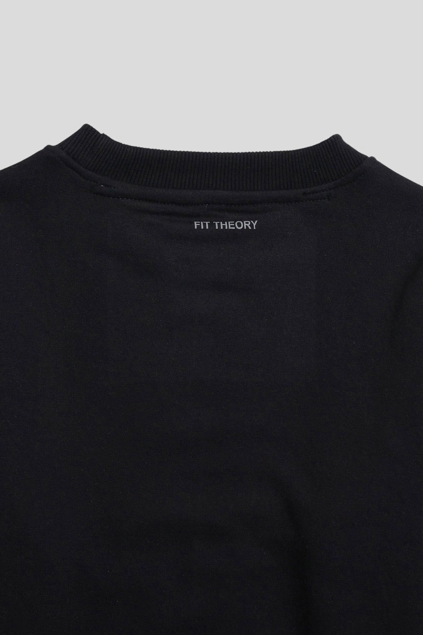 Boys Relaxed Fit Sweatshirt-Black