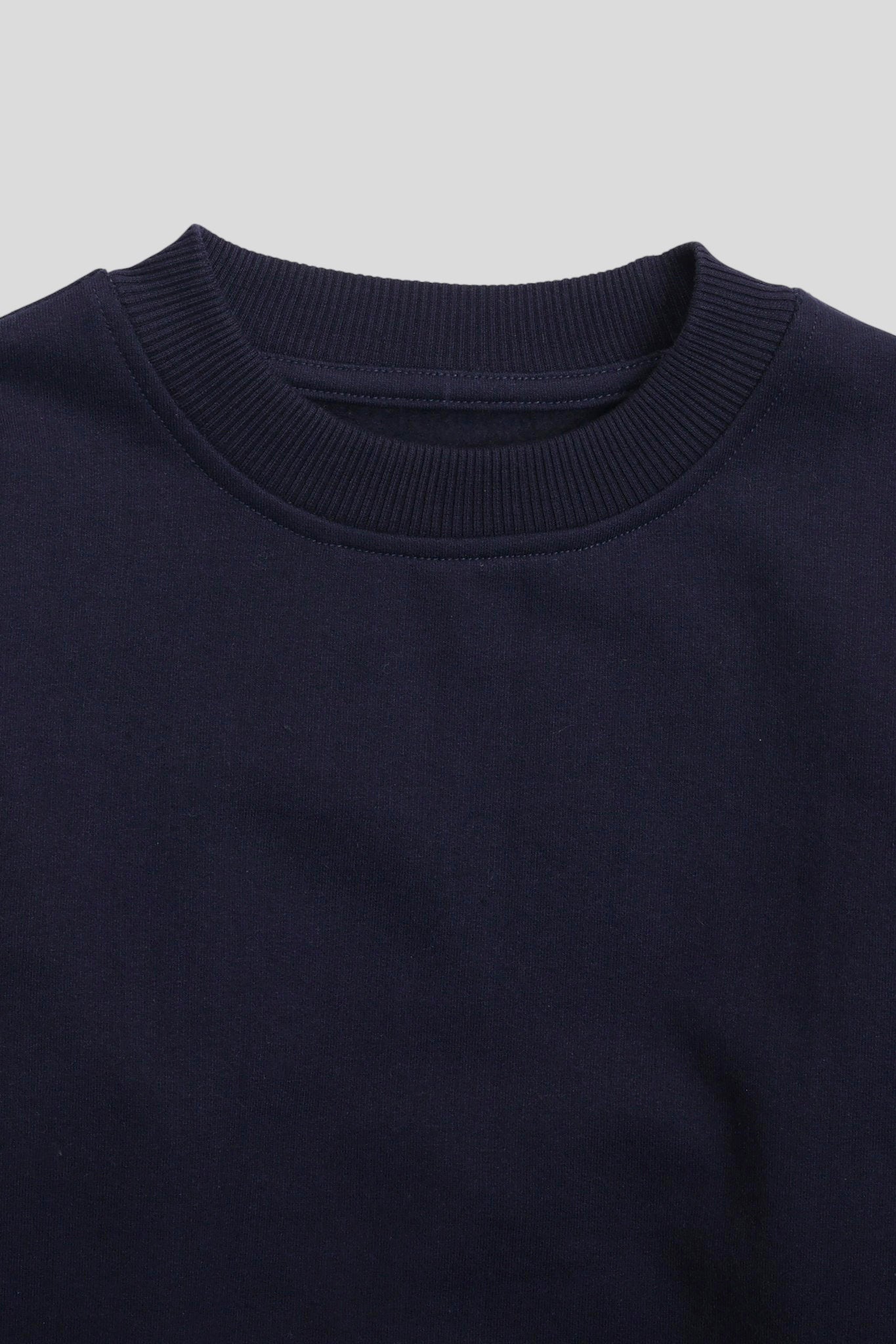Boys Relaxed Fit Sweatshirt-Navy Blue
