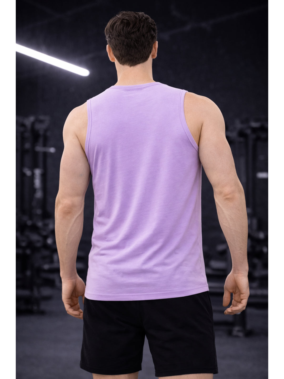 Tank Top for Men-Lavender