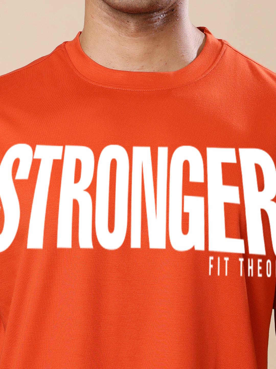 Dri-FIT Printed T-shirt for Men-Rust Stronger