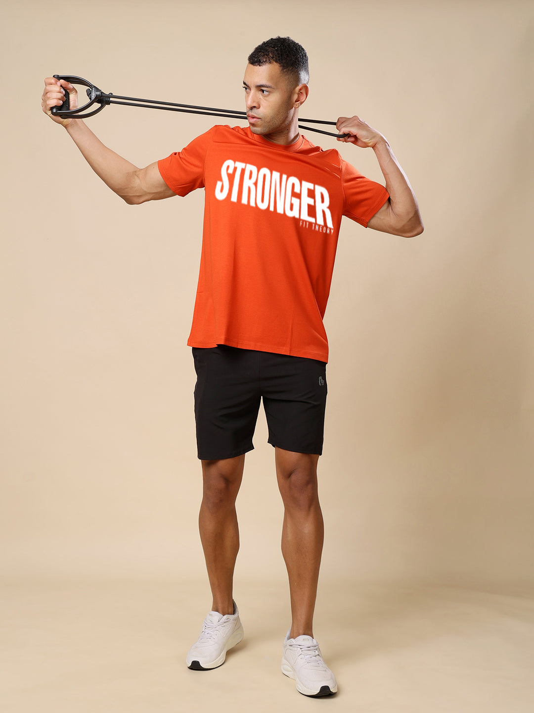 Dri-FIT Printed T-shirt for Men-Rust Stronger
