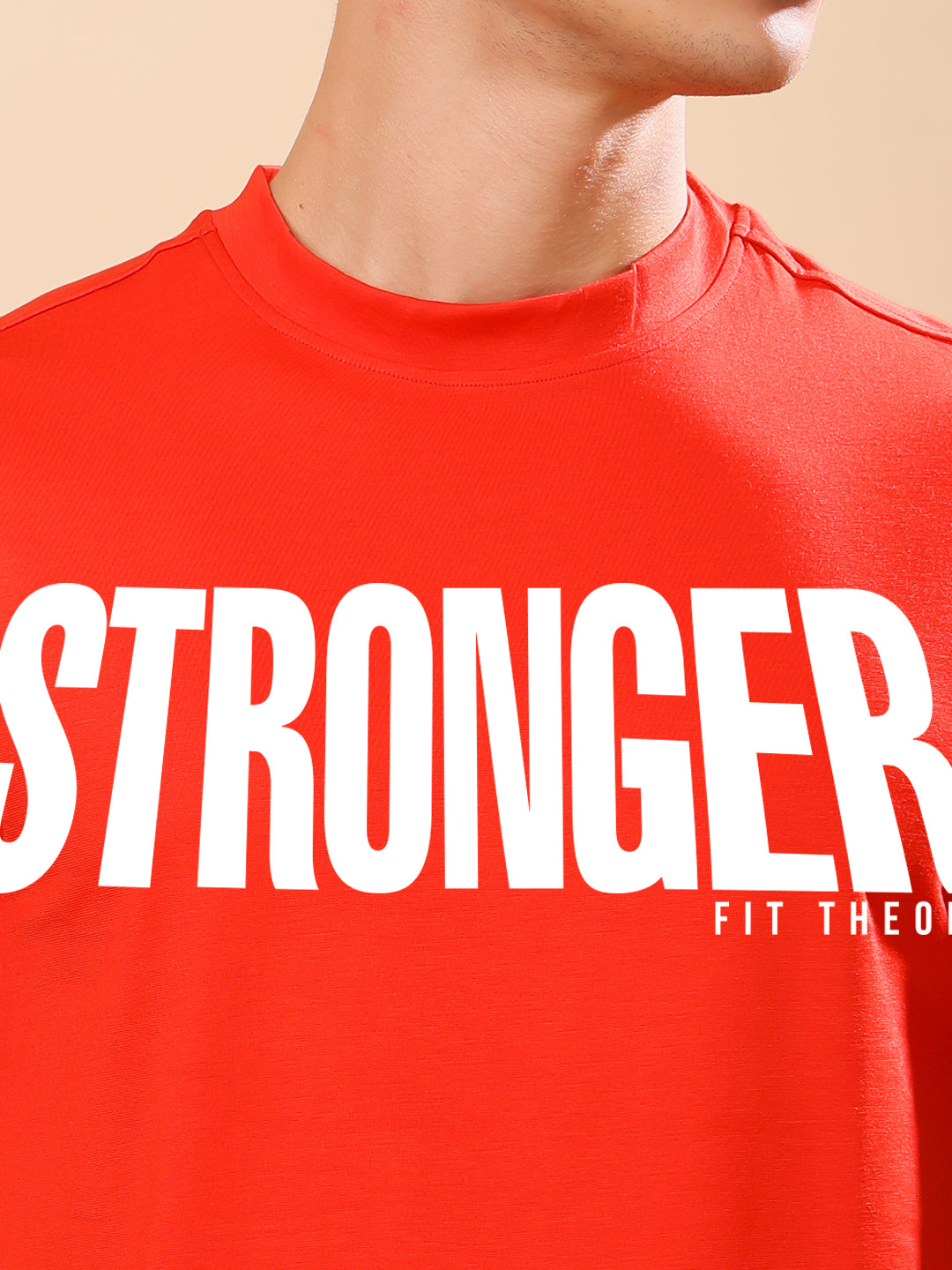 Dri-FIT Printed T-shirt for Men-Rust Stronger