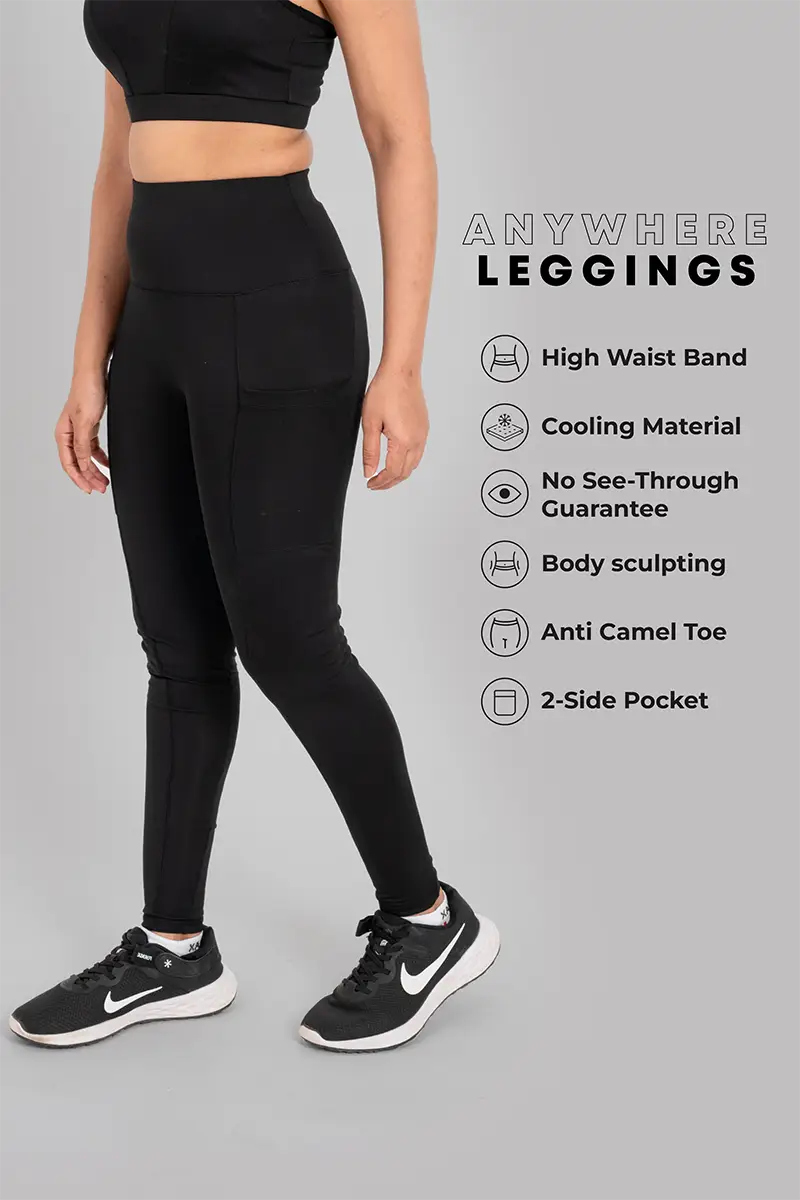 Anywhere Leggings - Black