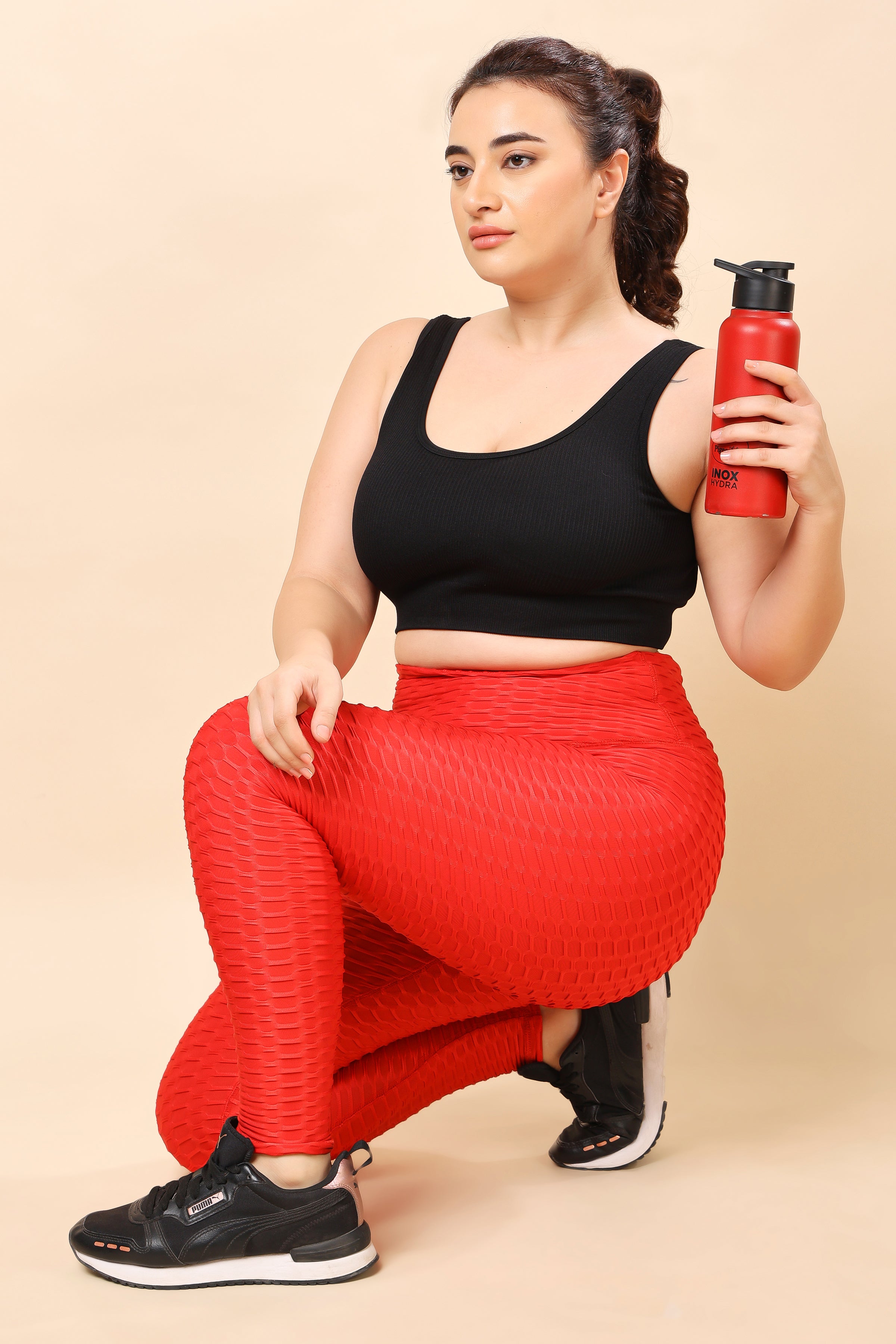Sunday Leggings - Red