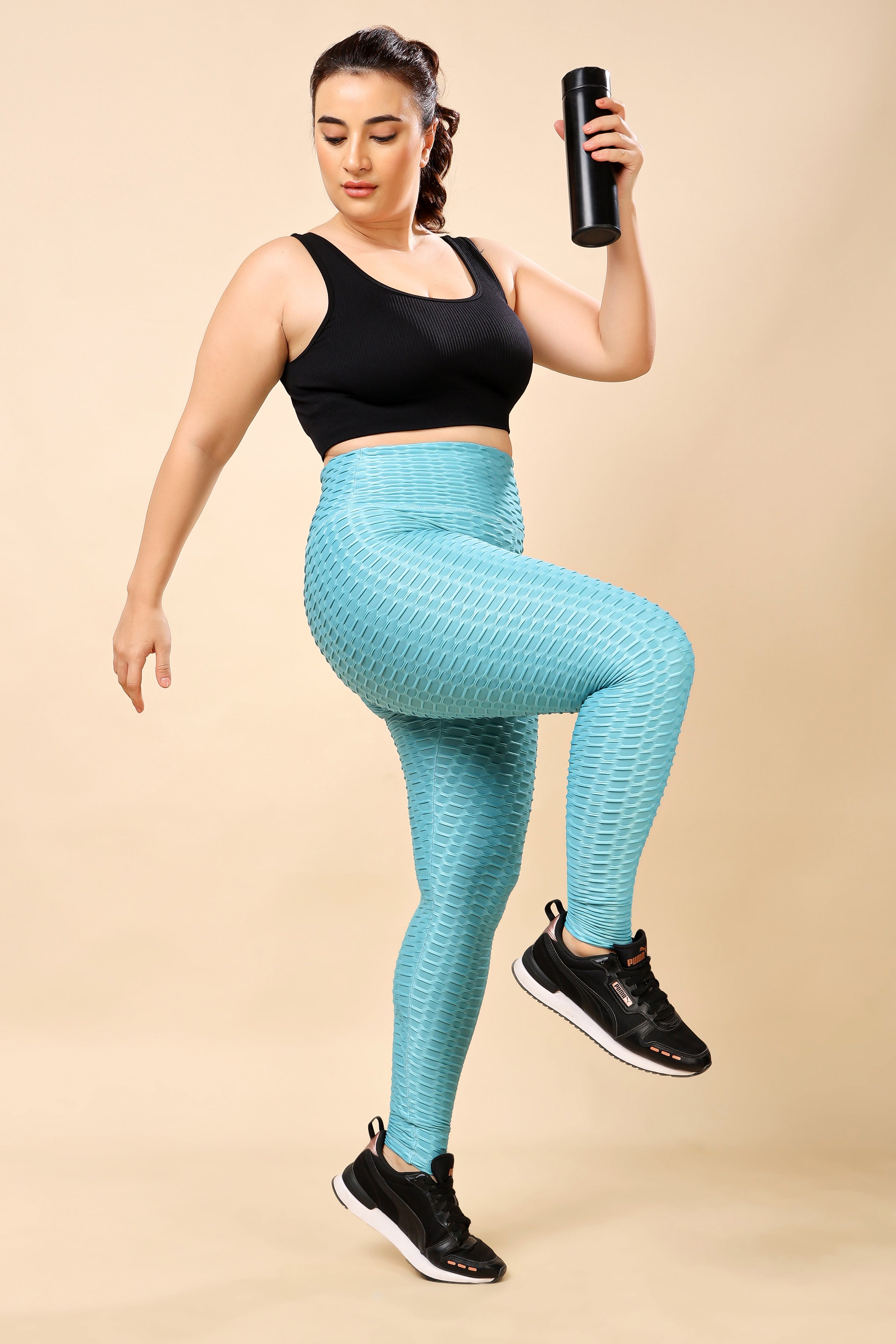Leggings - Aqua Blue