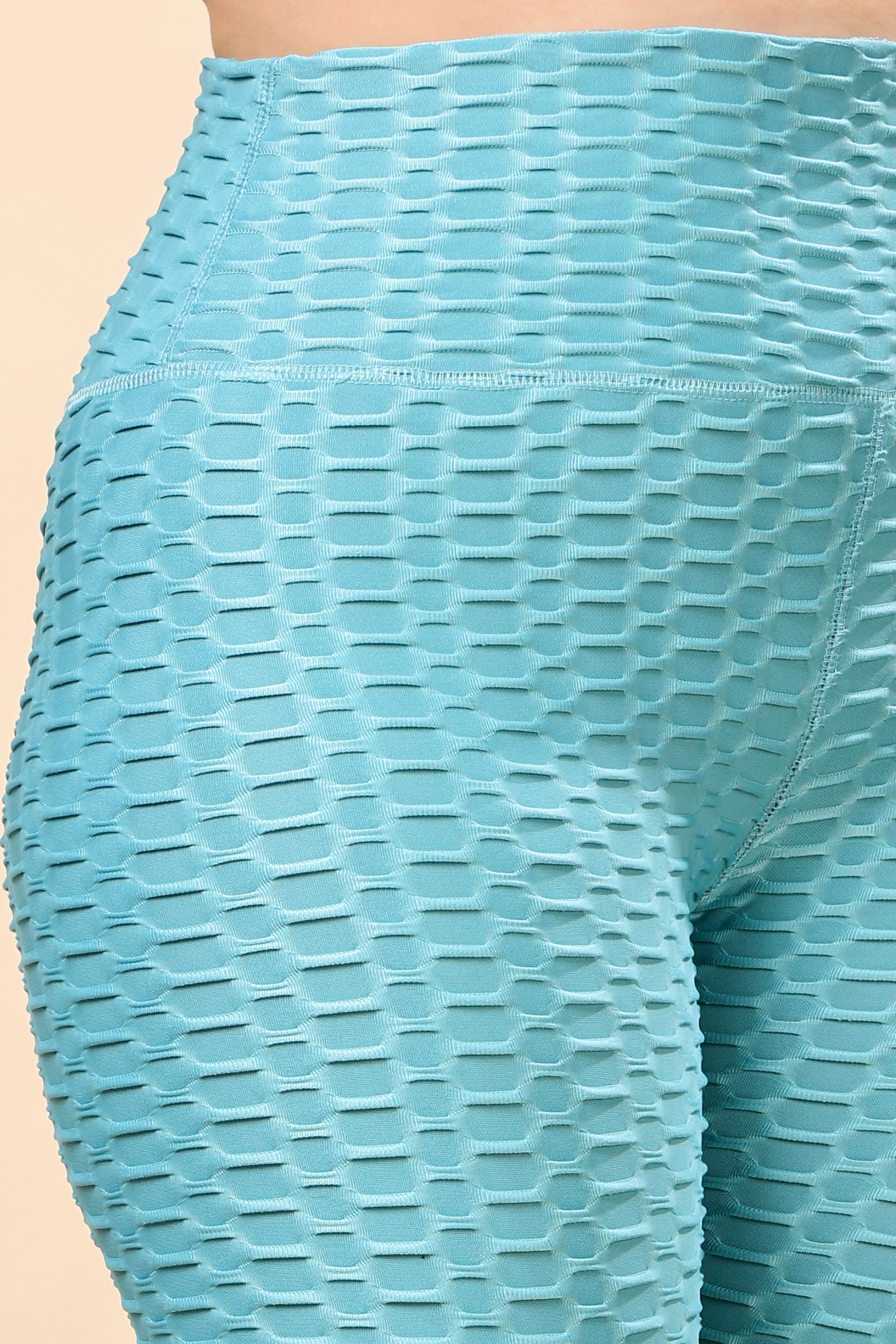 Sunday Leggings - Aqua Blue