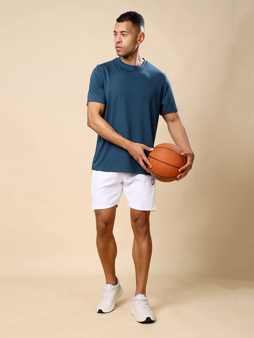 Quick dry Activewear T-shirt for Men- Airforce Blue