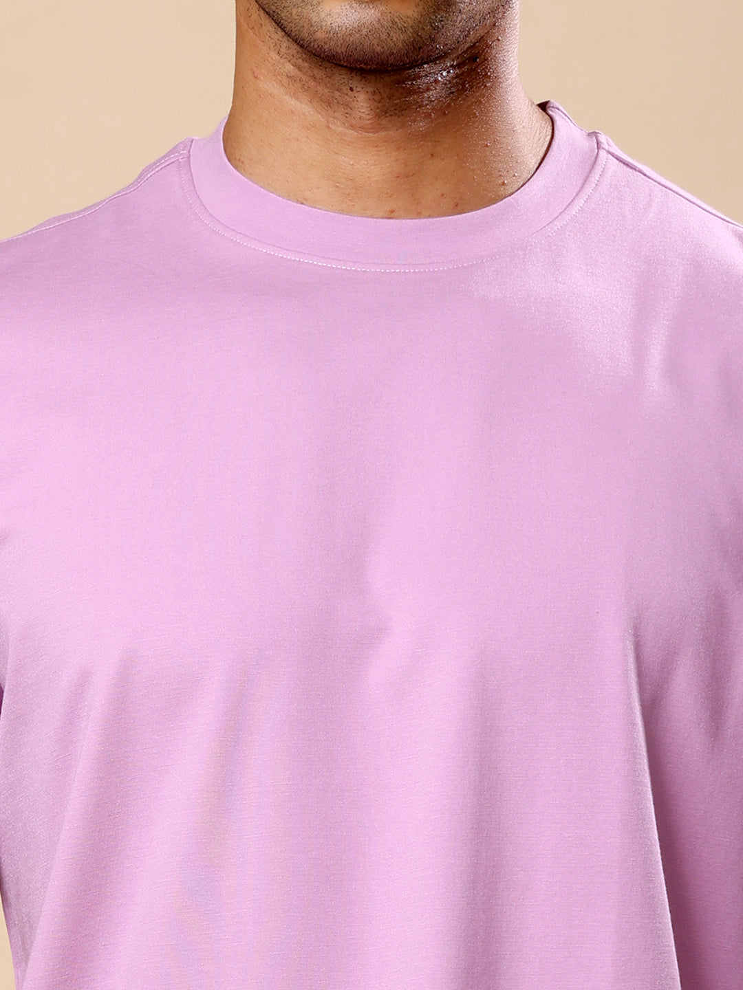 Quick dry Activewear T-shirt for Men- Lavender Bliss